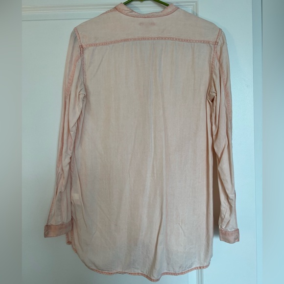 Blush Tencel button down - Picture 4 of 5